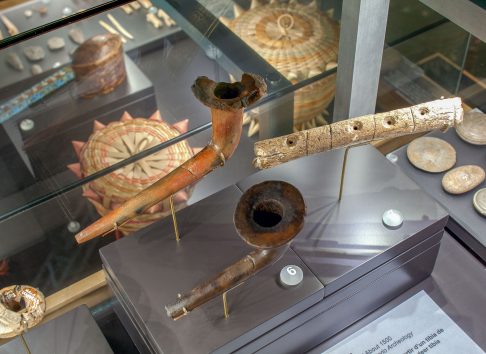 Artefacts, exposition - Musée huron wendat